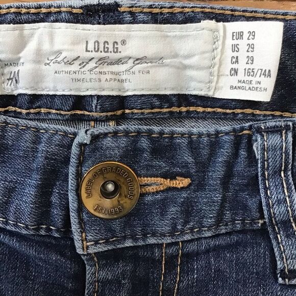 L.o.g.g. Jeans shorts 29 mid rise jorts - Picture 4 of 8